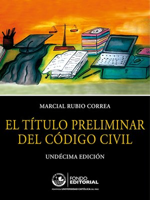cover image of El título preliminar del Código Civil